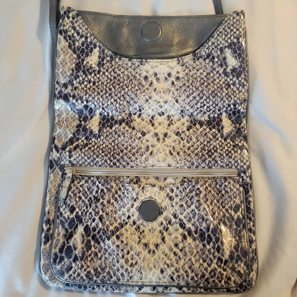 Brighton Python embossed crossbody - Picture 2 of 10